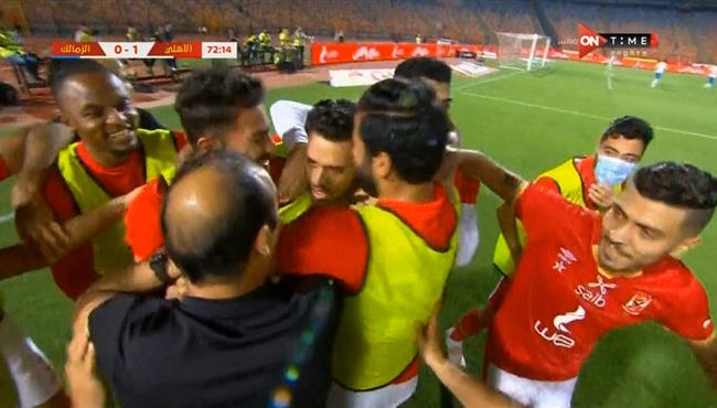 اهداف مباراة الاهلي والزمالك 1 1 الدوري المصري