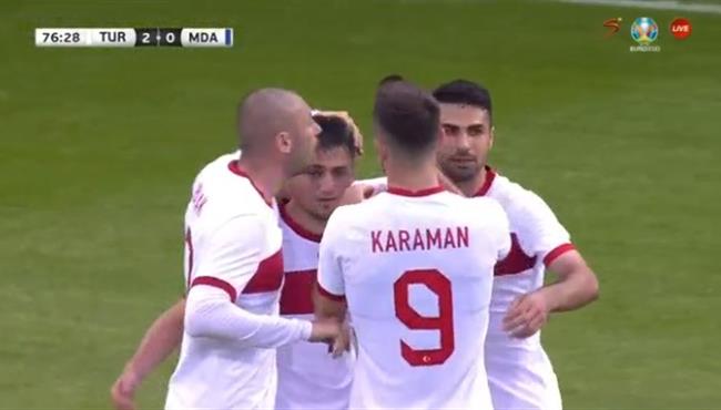اهداف مباراة تركيا ومولدوفا 2 0 مباراة ودية