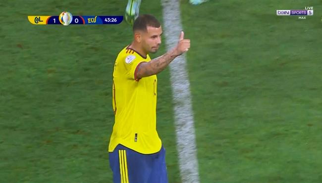 هدف كولومبيا الرائع في مرمي الاكوادور كاردونا