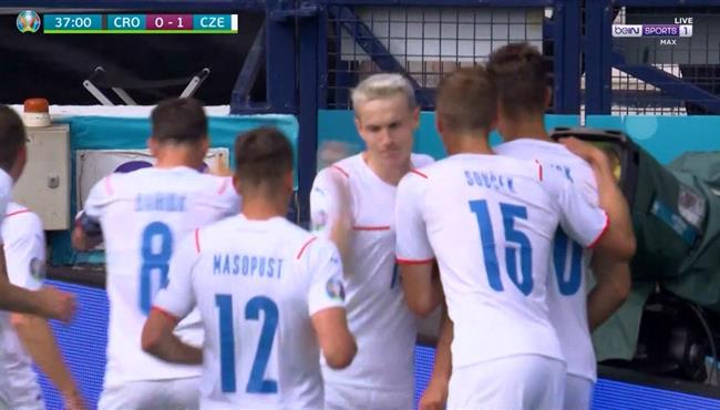 اهداف مباراة كرواتيا والتشيك 1 1 كاس أمم أوروبا