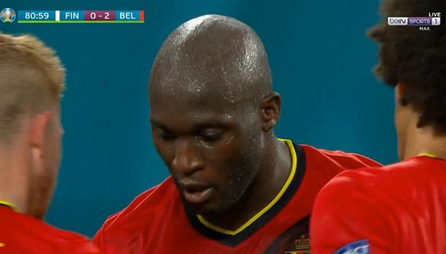 هدف لوكاكو في مرمي فنلندا بكاس امم اوروبا