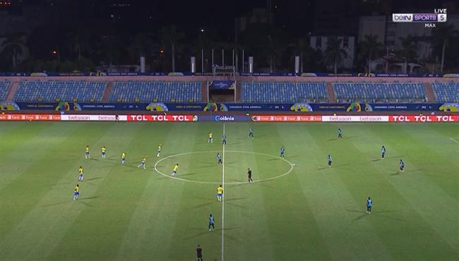 ملخص مباراة البرازيل والاكوادور 1 1 كوبا امربكا