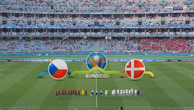 ملخص مباراة الدنمارك والتشيك 2 1 كاس أمم أوروبا