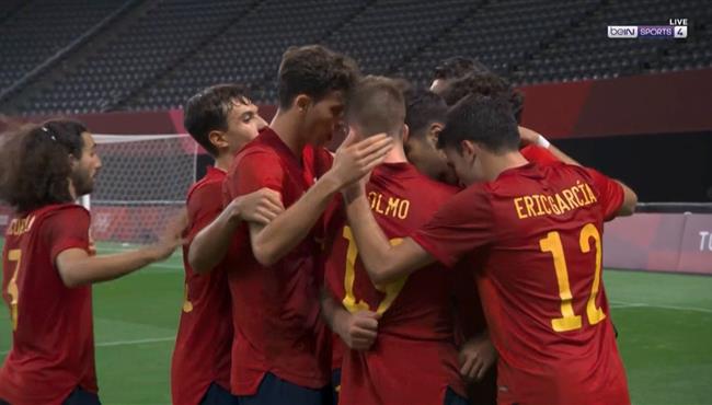 هدف فوز اسبانيا علي استراليا 1 0 اولمبياد طوكيو