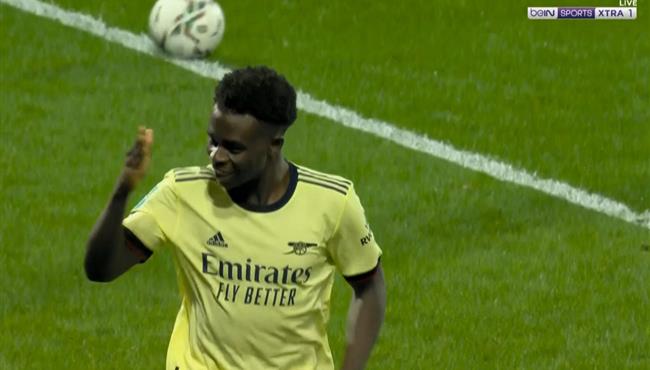 هدف ساكا الرائع في مرمي وست بروميتش