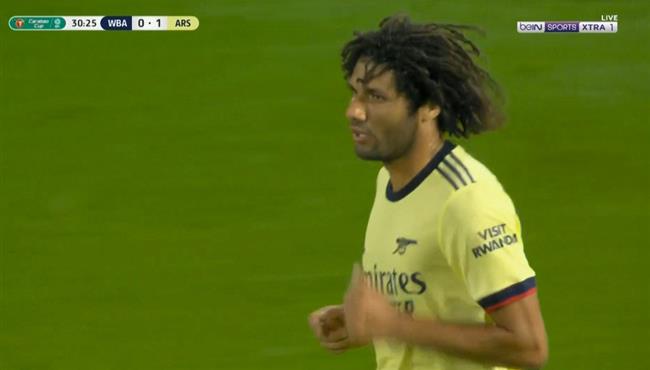 ملخص لمسات محمد النني امام وست بروميتش في كأس رابطة الدوري الانجليزي