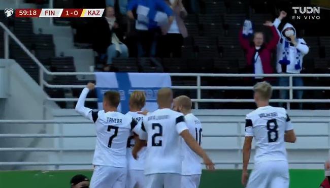 هدف فوز فنلندا علي كازاخستان 1 0 تصفيات كاس العالم