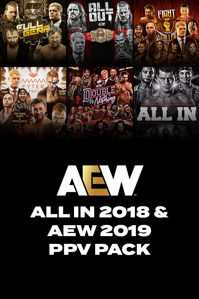 AEW 2018 & 2019 PPV Pack on TrillerTV