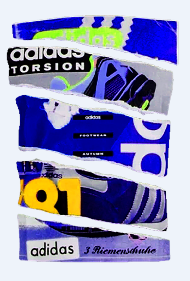 几何印花Adidas免抠图服装T恤裁片烫图印花花型素材