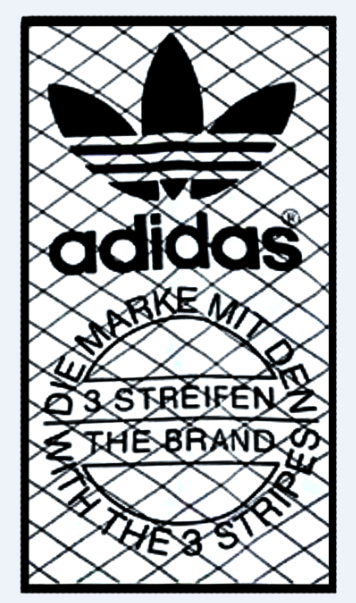 几何条纹三叶草字母Adidas印花图案服装T恤裁片烫图印花花型素材