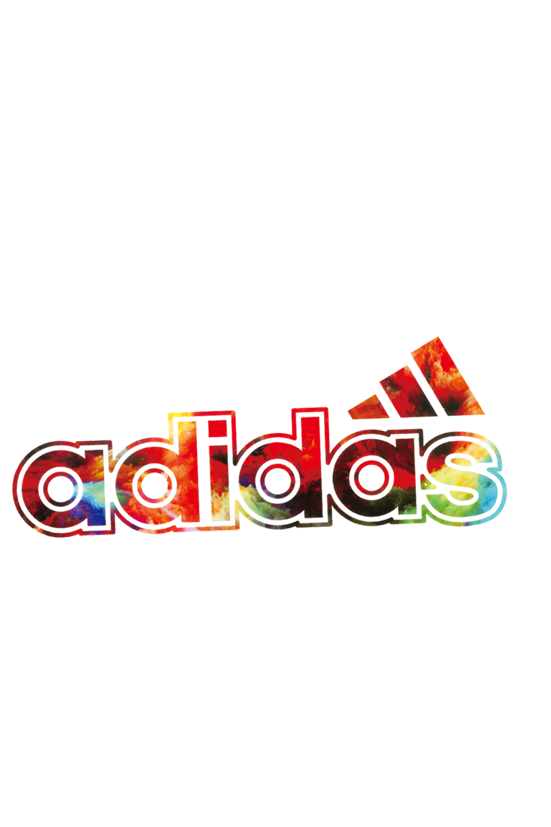 三叶草字母Adidas印花图案服装T恤裁片烫图印花花型素材
