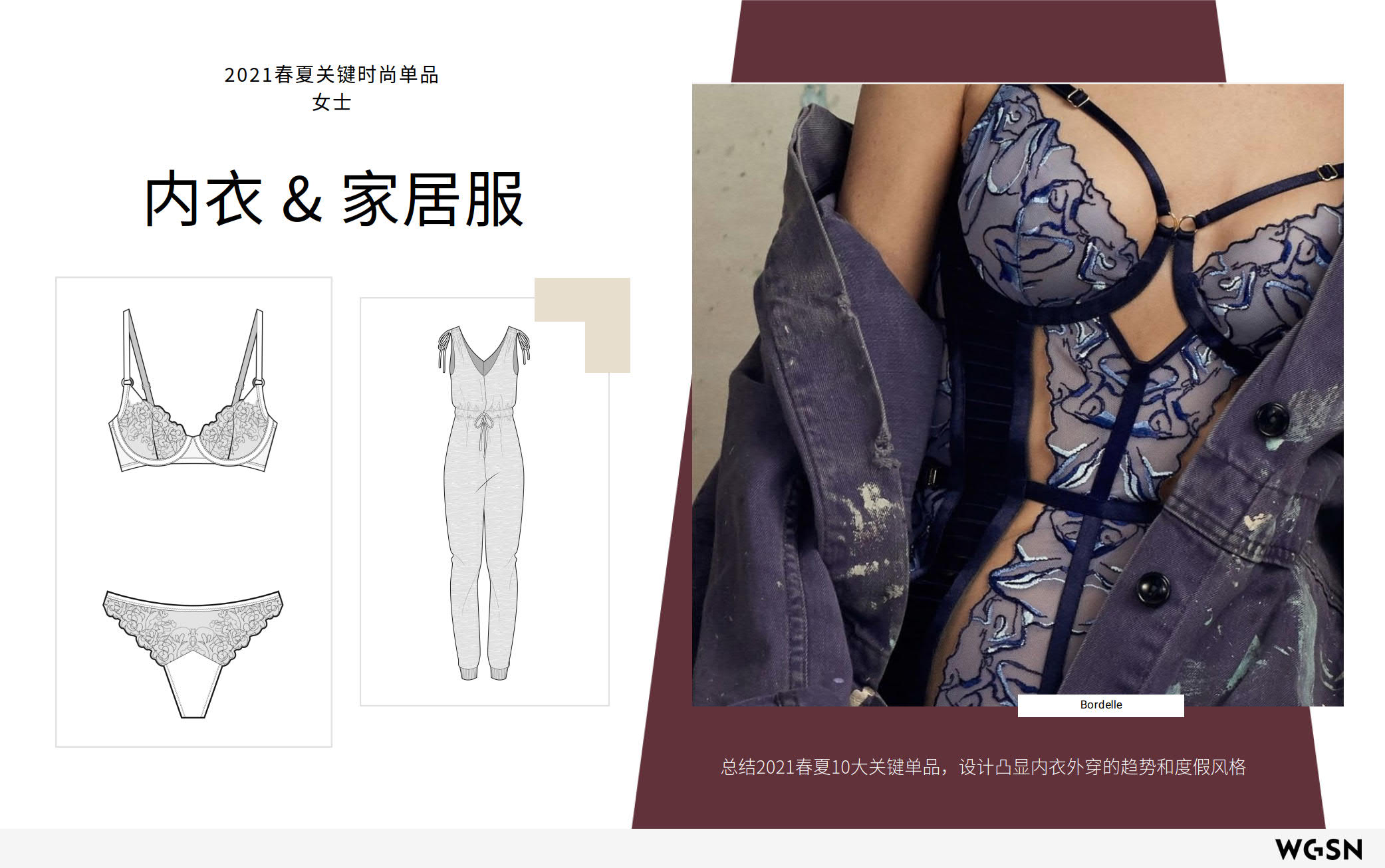 2021年春夏女装关键时尚单品：内衣_&_家居服