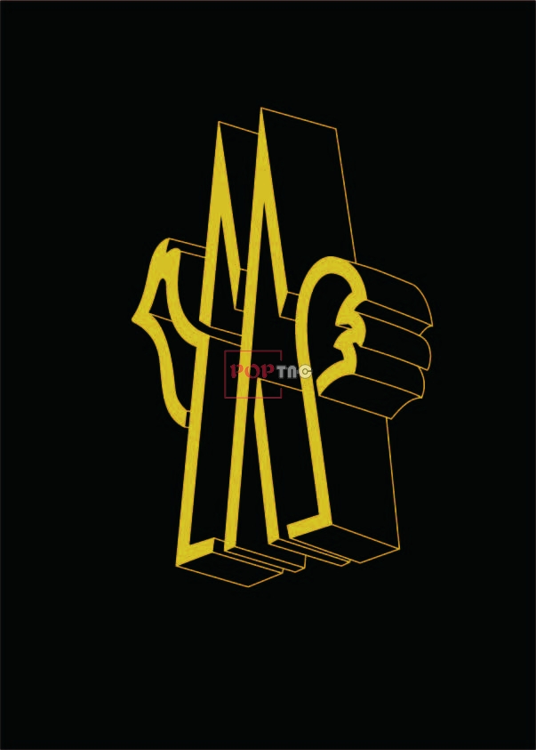 MONCLER标志印花图案服装裁片T恤卫衣烫图印花花型素材