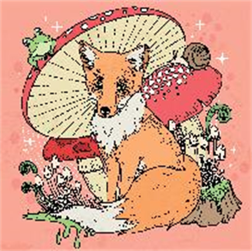 夏日风情可爱狗狗裁片印花服装印花设计