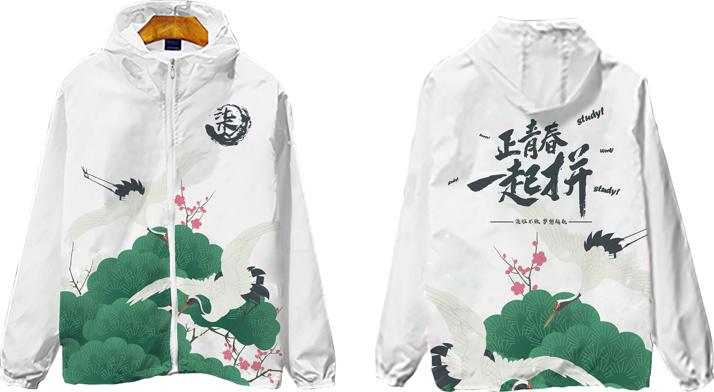 青春活力裁片印花服装，展现个性与时尚的完美结合