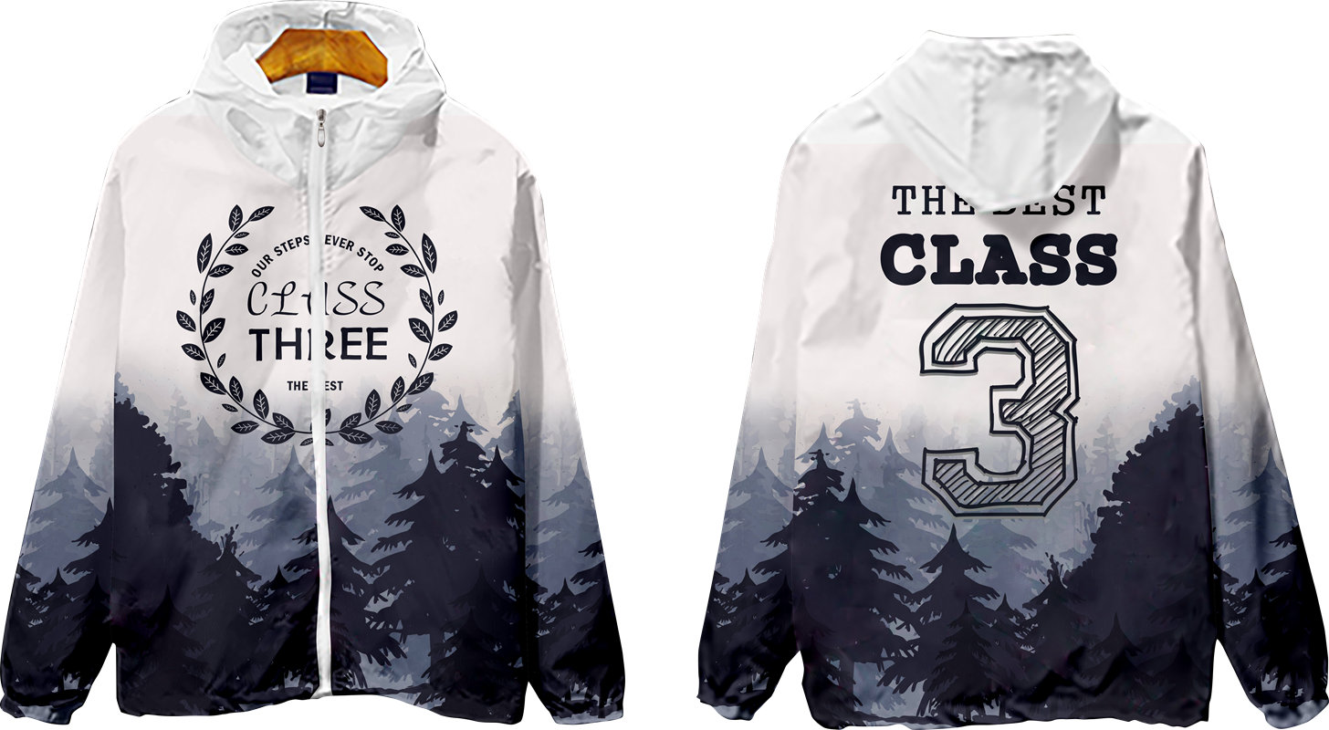 独特设计山景裁片印花服装，展现个性与自然的完美融合