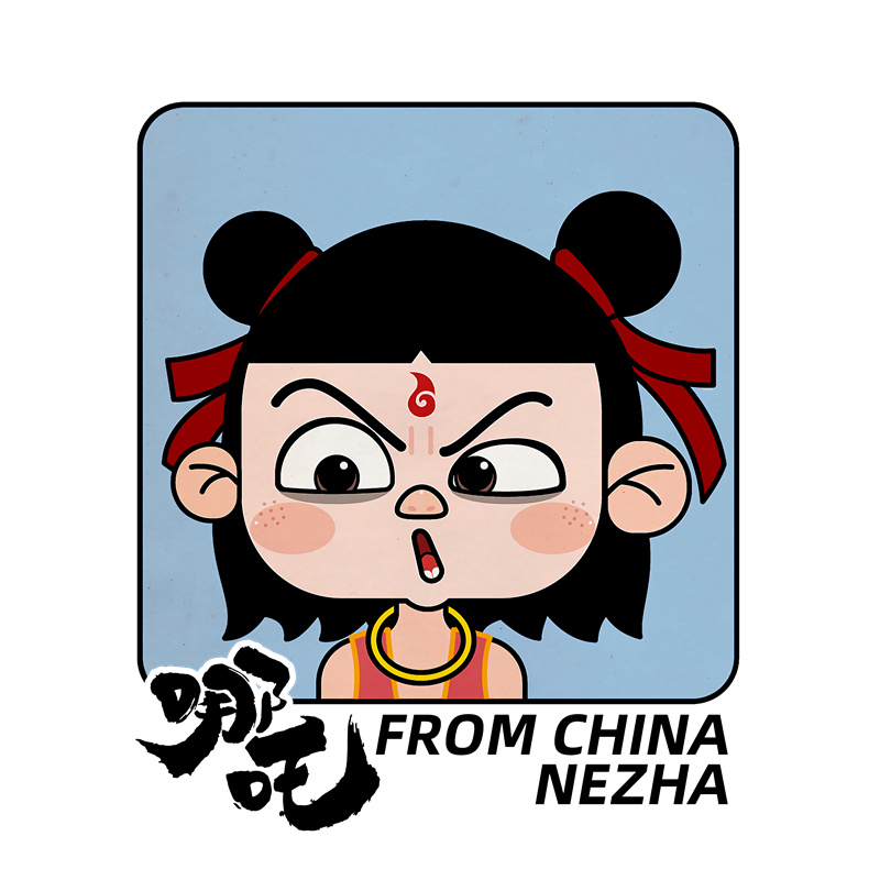 哪吒主题裁片印花服装：展现中国传统文化魅力