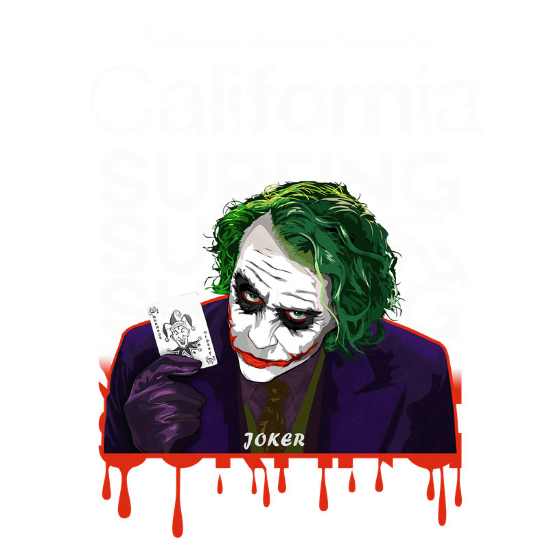独特小丑主题裁片印花服装，展现个性时尚风格