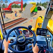 火车轨道城市建设Train Track City Construction