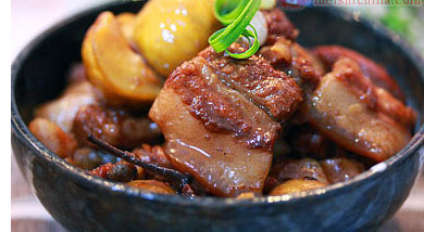板栗烧肉