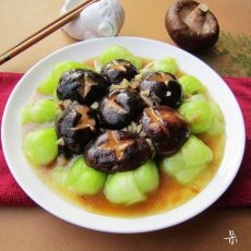 蚝油香菇油菜
