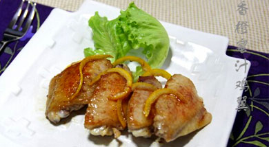 香橙蜜汁鸡翼
