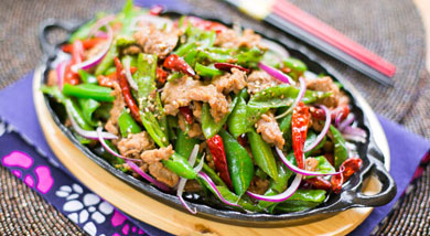 黑椒铁板牛肉