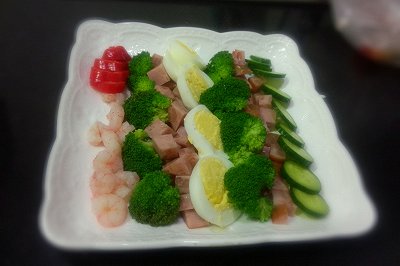 减肥季晚餐#丘比沙拉汁#