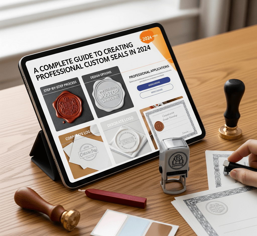 Custom Seal Design: Complete Guide to Creating Professional Seals 2024