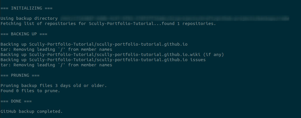 Rod Waldhoff's `backup-github.sh` script