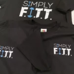 Simply FITT Smart PRINTED T Shirt Tee Uniform Impact Signs Aylesbury