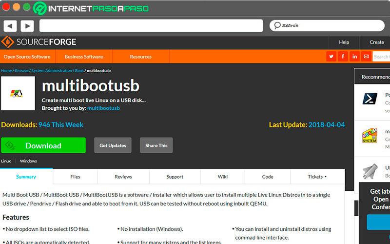 Situs unduhan MultibootUSB Situs unduhan MultibootUSB