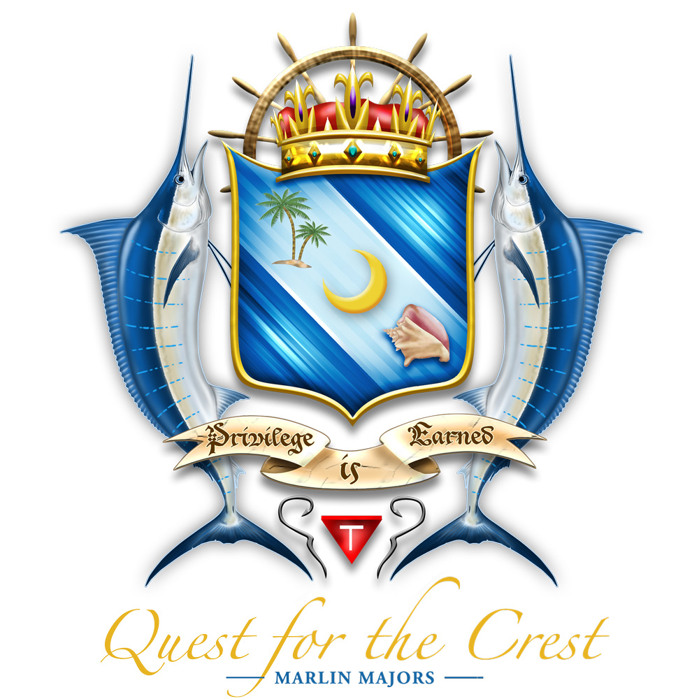 quest for the crest billfish tournament logo