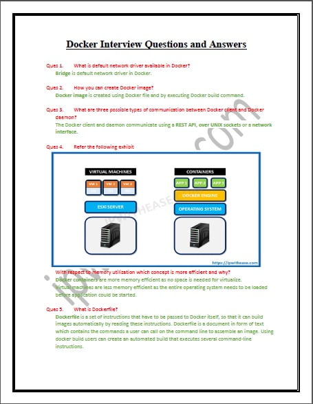 Docker Interview Questions & Answers 2 Docker Interview Questions & Answers - Image 2