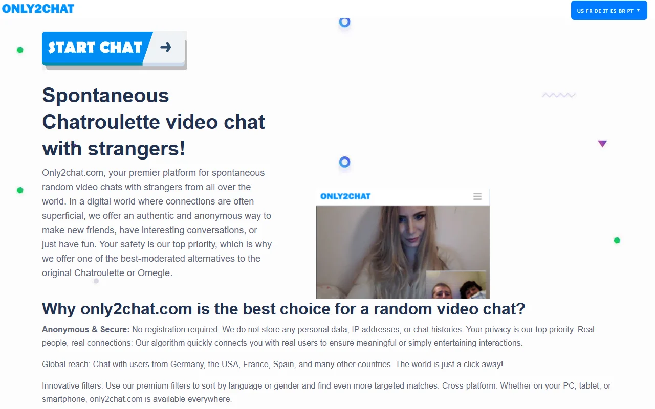 Screenshot of Only2Chat