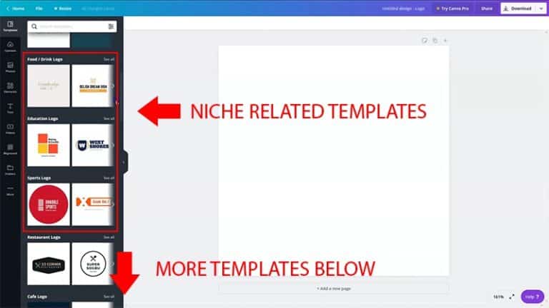Canva Logo Templates