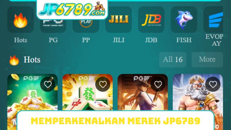 Memperkenalkan merek JP6789