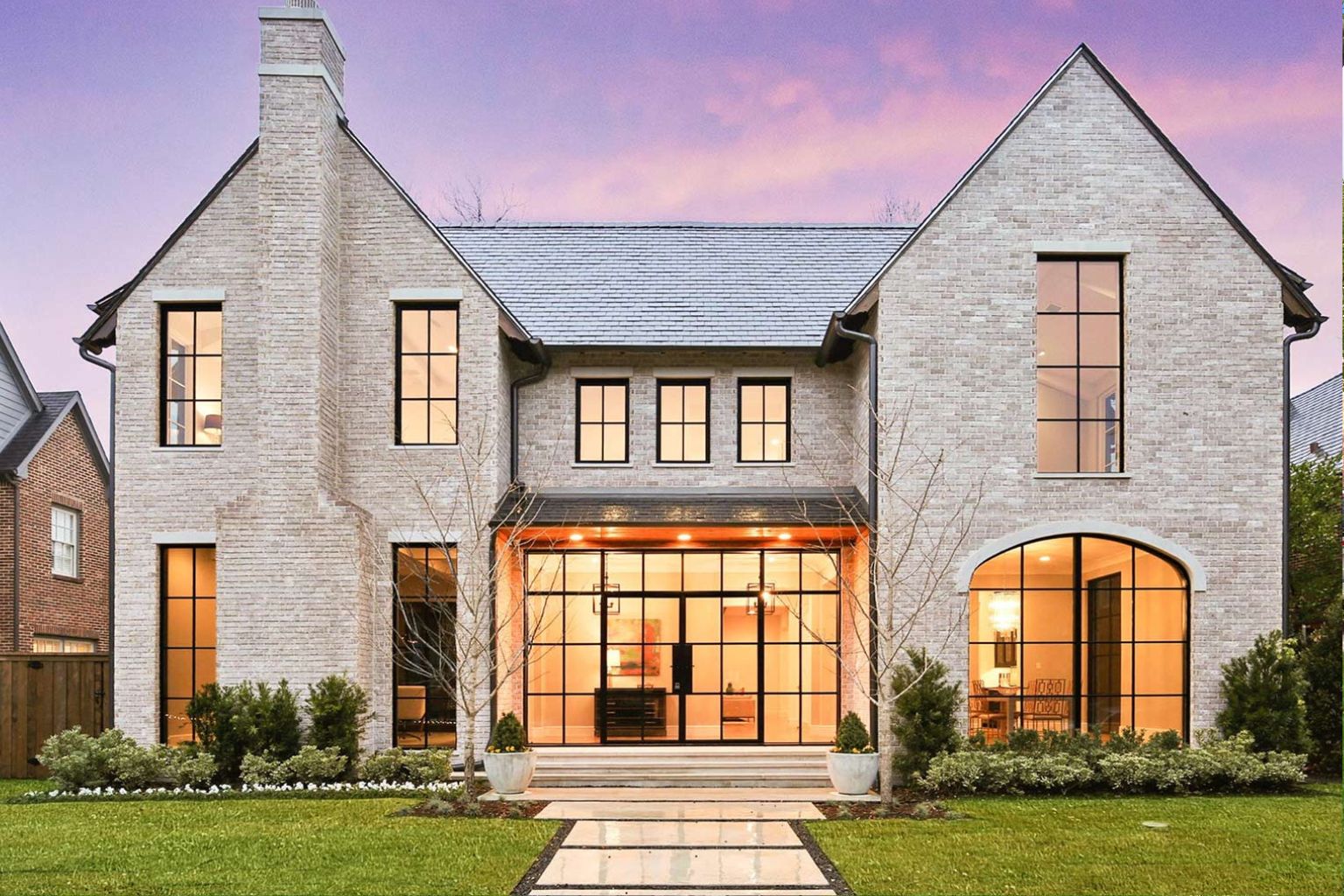 Upscale modern exterior