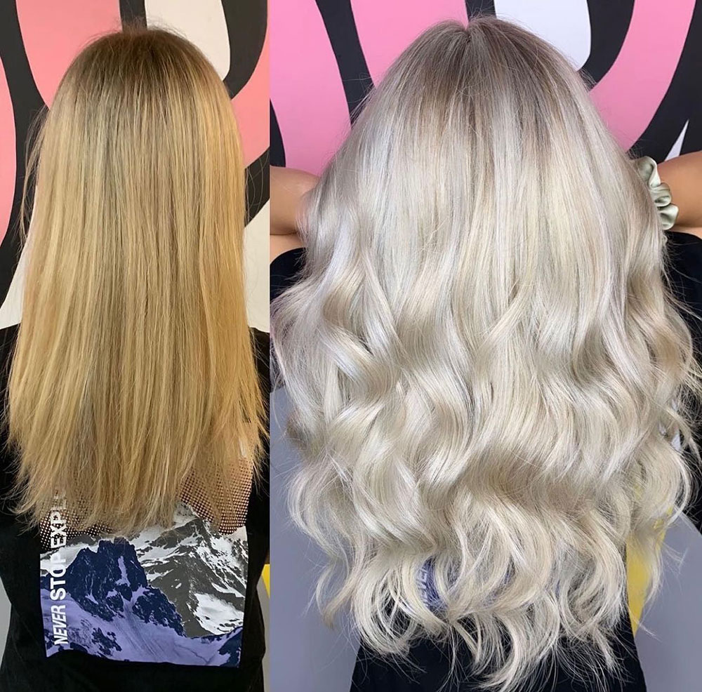 Hair Extensions Before and After Photo 16
