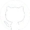 white github logo transparent