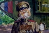 кот в крестах