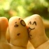 toes licking
