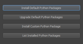 Python packages