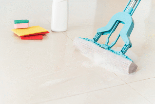 composition-cleaning-objects
