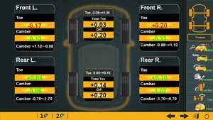 3D Wheel Alignment Software Xsuper