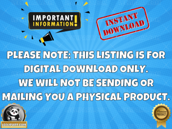 LeClipart Important Information - Instant Download