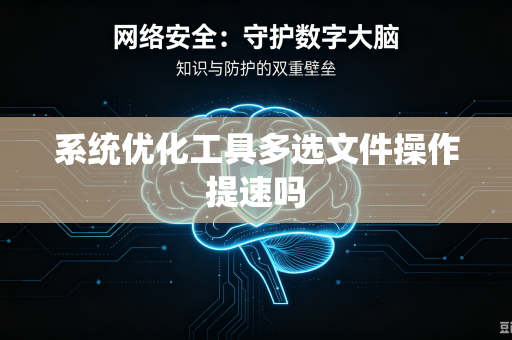 系统优化工具多选文件操作提速吗