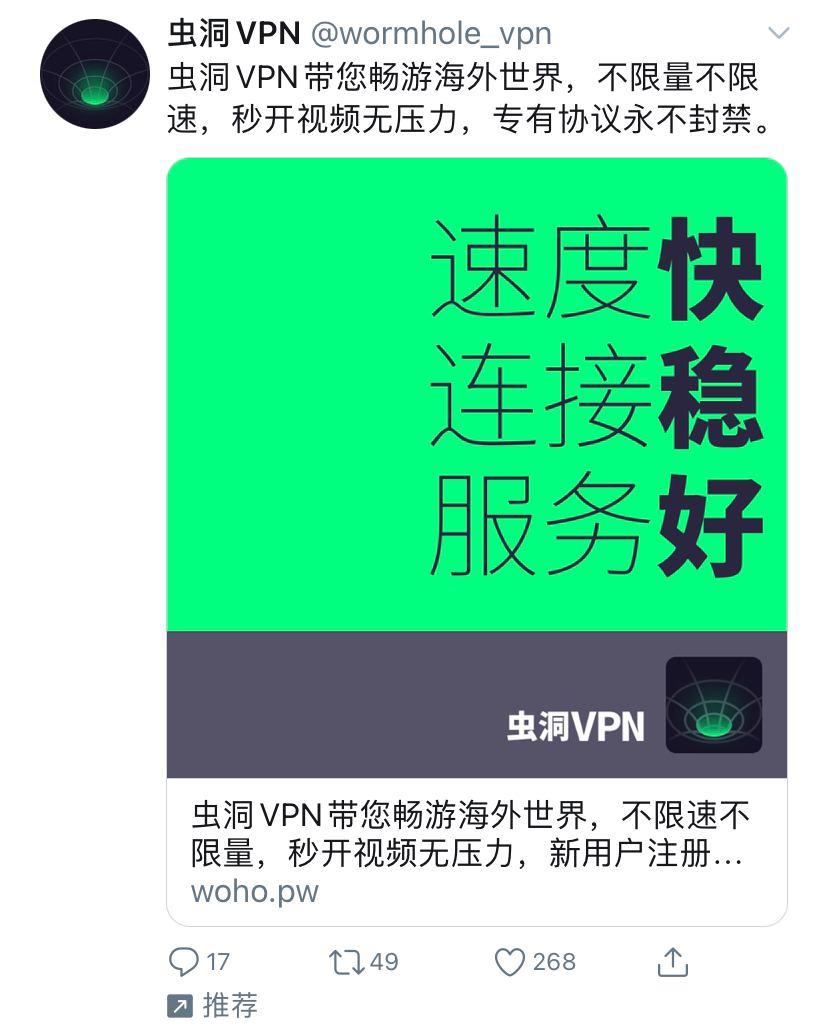 虫洞VPN