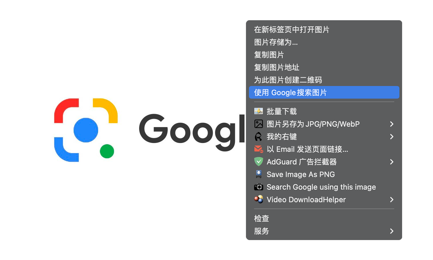 禁用 Google lens,重新启用谷歌图片搜索 Search by Google.png