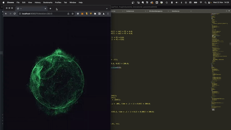 Three.js with localStorage.gif